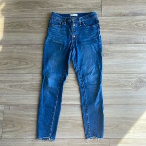 Madewell 9” High Rise Skinny
